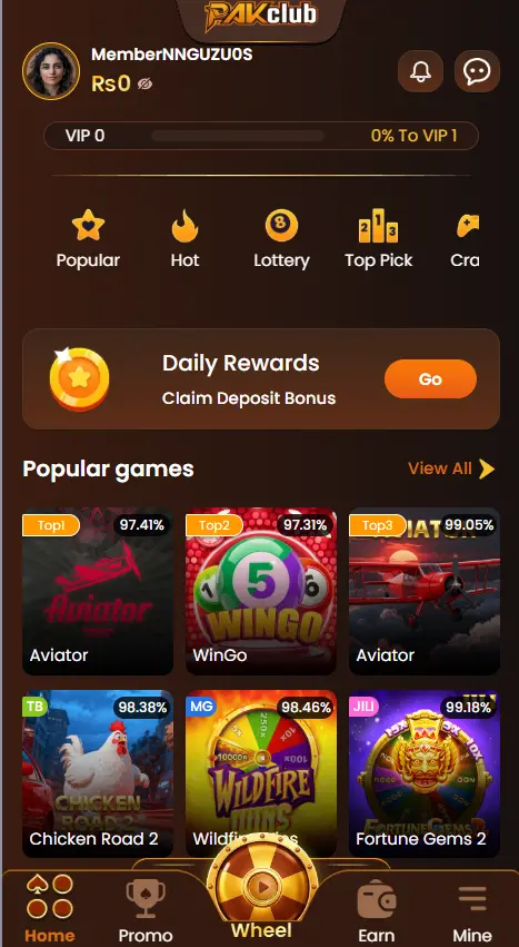 Pakclub Game